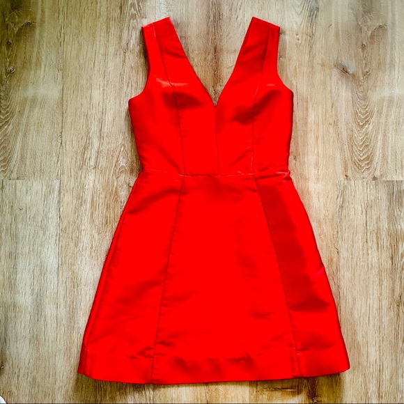 Kate Spade Bow Back Red Dress EUC - Picture 8 of 12